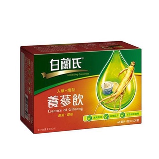 白蘭氏養蔘飲冰糖燉梨60g x6入【愛買】