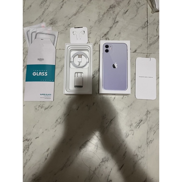 iPhone 11 64g 紫 全配