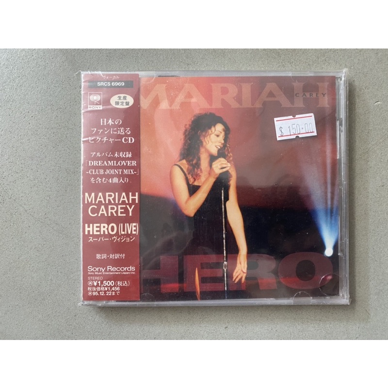 Mariah Carey Hero 單曲 日本版 CD 未使用 Pic CD