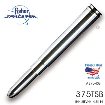 【史瓦特】Fisher Space Pen 銀色375子彈型太空筆 / 建議售價 : 1350.