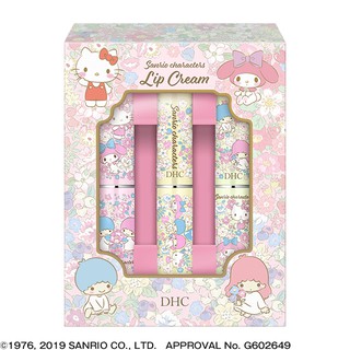 日本DHC Hello Kitty/Melody/Twin 護唇膏禮盒，年終限定商品 交換禮物