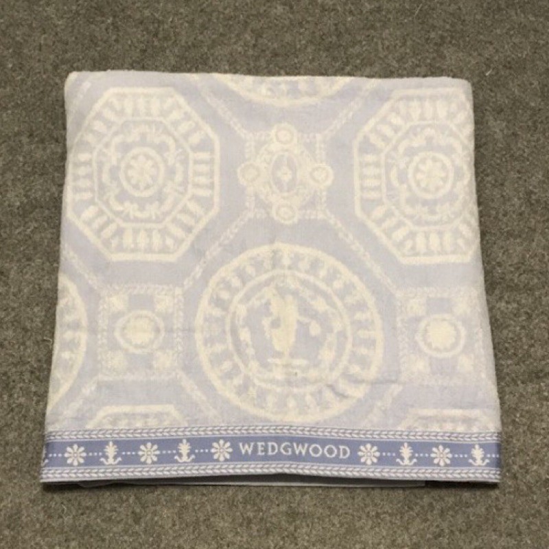 日本《WEDGWOOD》色織毛巾被。長寬約140x190。手感柔軟舒適。透氣。適合冷氣房、夏季必備單品。