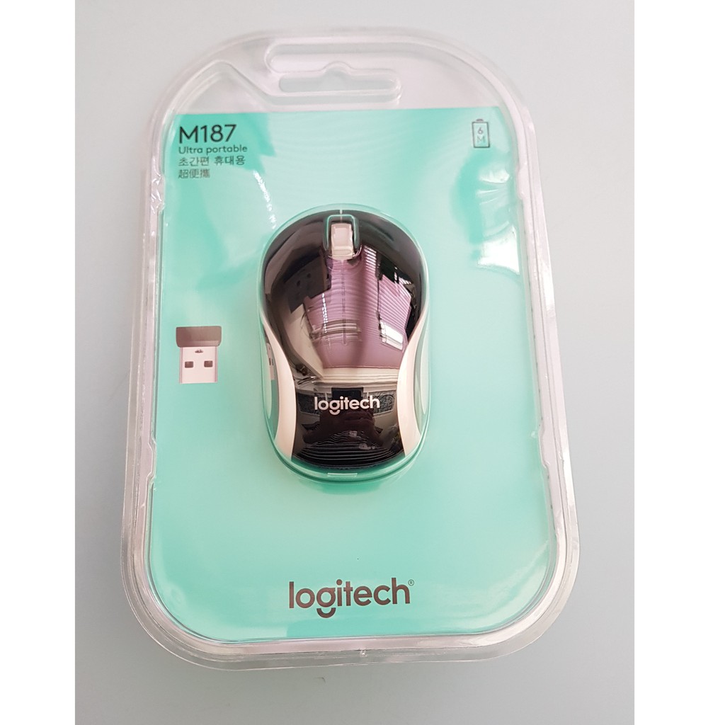 Logitech 羅技 M187 無線滑鼠 迷你