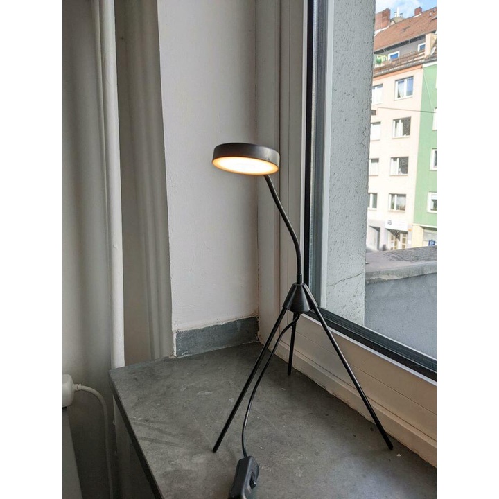 IKEA代購  2020新品  TRETTIOTRE Led桌燈, 黑色 設計感桌燈 小夜燈 簡單造型
