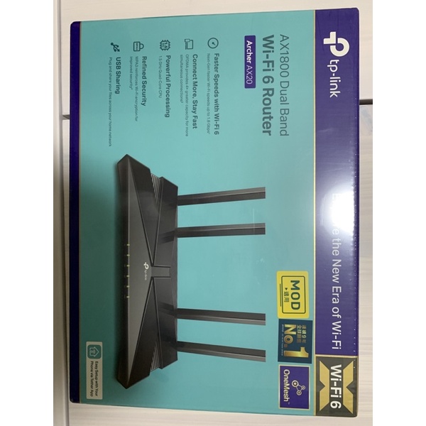 TP-Link Archer AX20 AX1800 wifi 6無線網路分享路由器 免運費