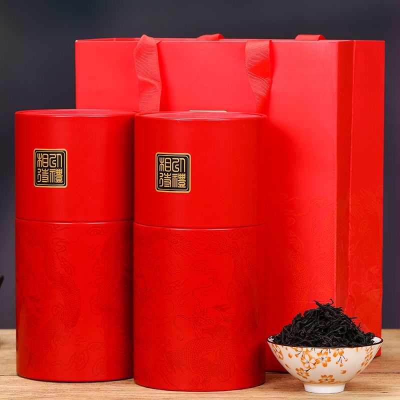 正山小種武夷山紅茶濃香型罐裝禮盒裝送禮