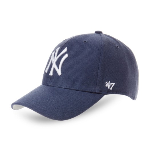 【現貨】美國 47潮牌 47brand NY MVP棒球帽洋基帽-淺藍LOGO