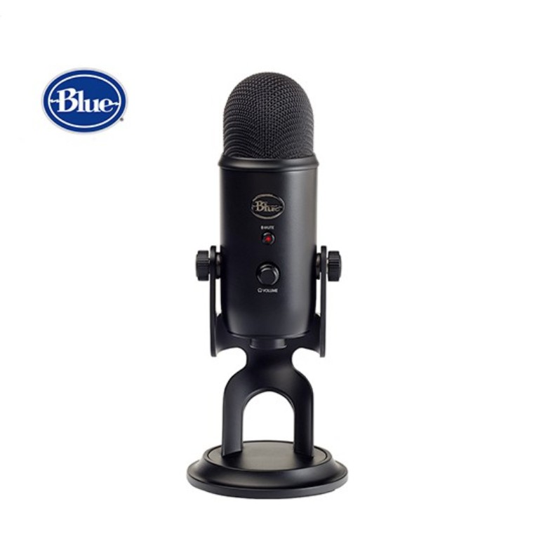 【福利品】福利品 Blue Yeti Studio Blackout USB/XLR 麥克風 黑色款【敦煌樂器】