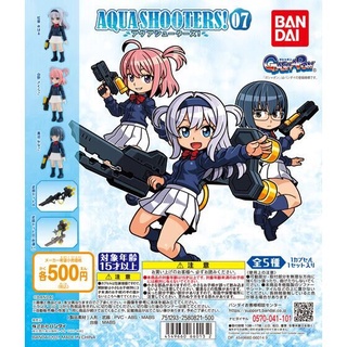 扭蛋king 現貨 Aqua Shooters 公仔與武器07 Bandai 扭蛋轉蛋 蝦皮購物