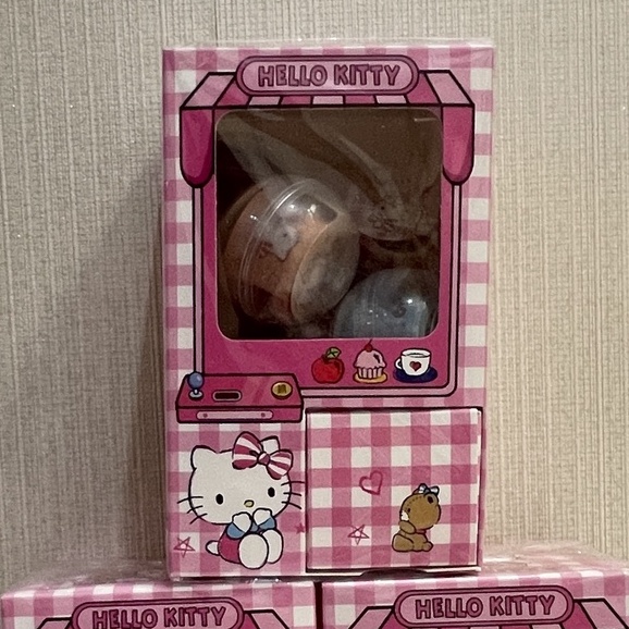 [台灣現貨][正版授權][三麗鷗] Hello Kitty 扭蛋機造型紙膠帶 (6入) 裝飾貼紙 扭蛋機 文具 凱蒂貓