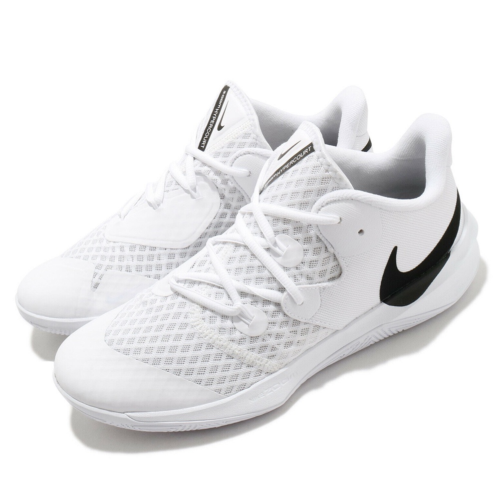 【NIKE】排球鞋 男鞋 運動鞋 羽球鞋 桌球鞋 緩震 包覆 白 CI2964-100