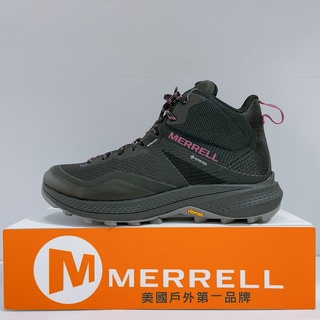 MERRELL GORE-TEX 女生 黑色 黃金大底 輕量 中桶 防水 戶外 運動 登山鞋 ML135520