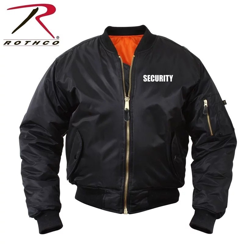 Rothco MA-1飛行夾克 | Security印花