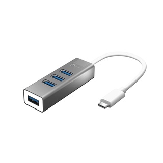 j5create 凱捷 USB 3.1 Type-C轉4埠HUB集線器 JCH344