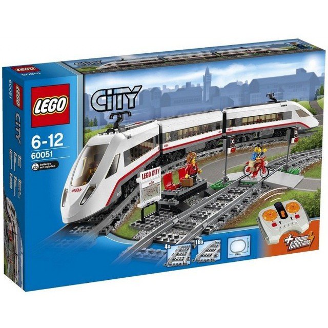 [任三件再折200!] LEGO 樂高 60051 CITY 城市系列 高速旅客列車