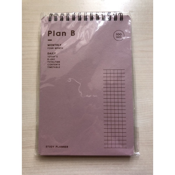 韓國10分鐘 讀書計畫本Plan B Study Planner //7321 十分鐘讀書計畫 (100天)