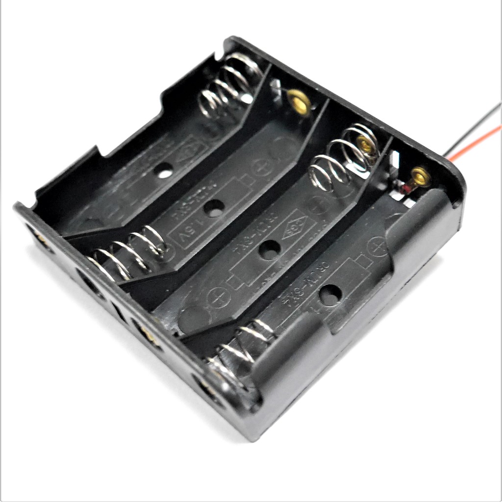 虎尾創意電子AAA電池盒4串聯6V 4號電池4串