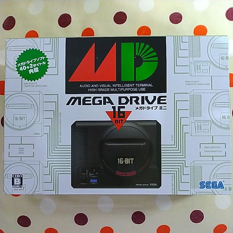 （已預定）日版 含多款獨佔遊戲 SEGA MEGA DRIVE MINI 單手把版