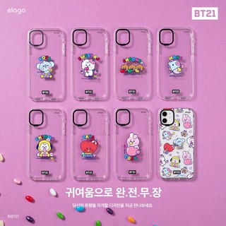 【預購】韓國 ELAGO BT21 IPHONE11 透明手機殼 手機殼