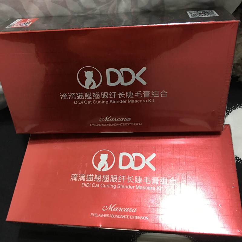 DDK滴滴貓翹翹眼纖長睫毛膏組合