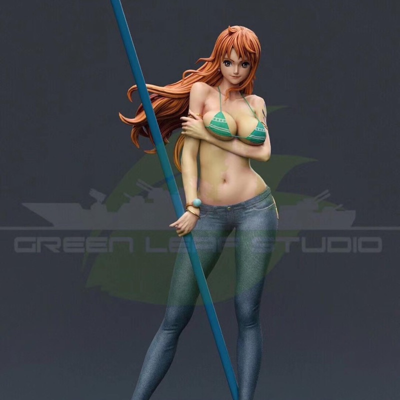 綠葉工作室 Green studio 海賊王航海王GK 娜美的寶藏1/4 收藏雕像 編號GLS003