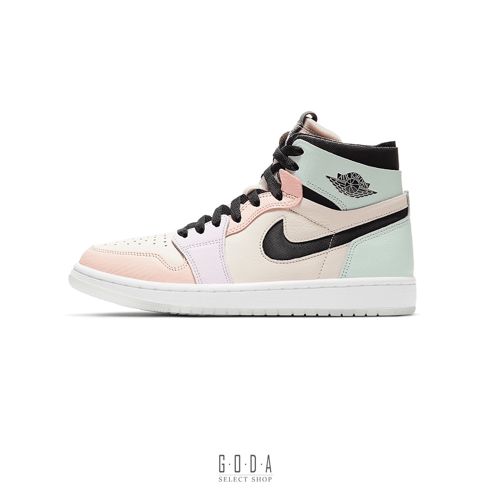 【AIR JORDAN 1 ZOOM AIR CMFT】馬卡龍 超可愛配色 彩色 CT0979-101 GODA 夠搭