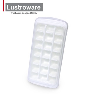 日本Lustroware 冰塊盒 結冰盒 附蓋