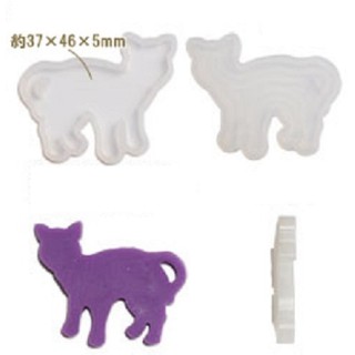 ✿粉紅豬✿～【日本進口】Parts club 滴膠模具 UV膠模具 矽膠模具~貓咪 貓