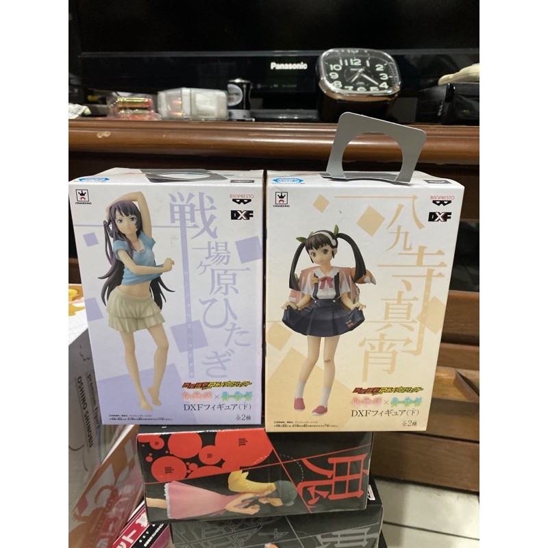 日版全新未拆化物語x 偽物語戰場原黑儀八九寺真宵dxf 蝦皮購物