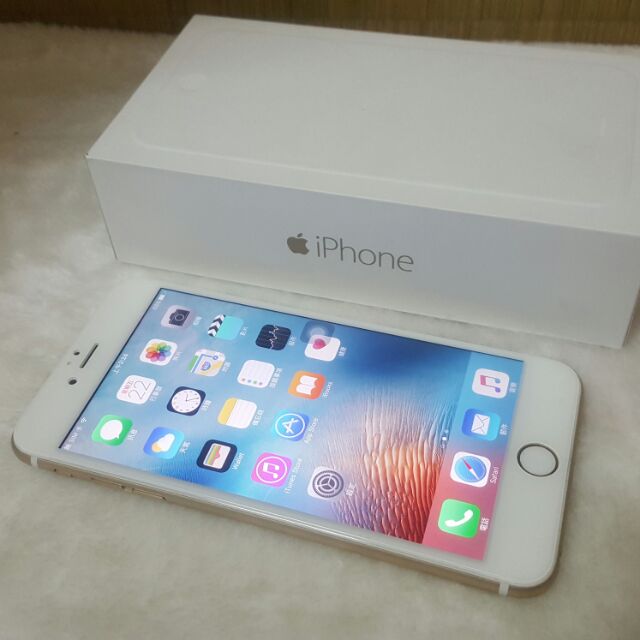 保固到10月 iPhone 6 Plus 64G 金色 超~級~新‼ 盒裝配件皆齊全 未換過整新機