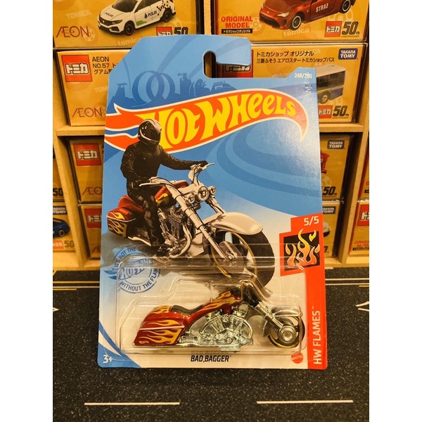 風火輪 HotWheels 普卡 Bad Bagger 哈雷 摩托車 重機 全新吊卡未拆