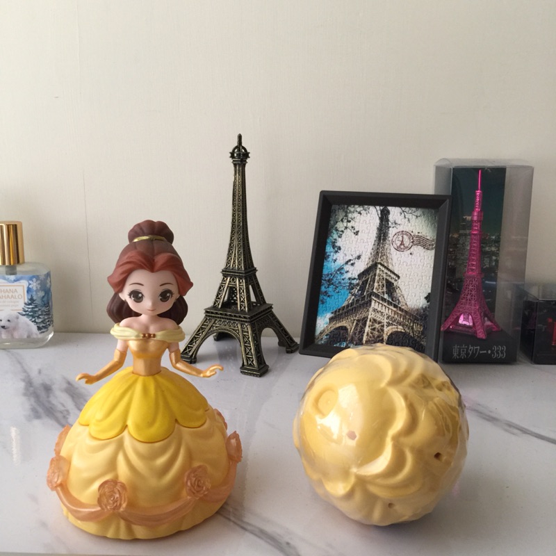 迪士尼公主扭蛋 環保扭蛋 美女與野獸 灰姑娘 仙履奇緣 公主扭蛋 公主轉蛋