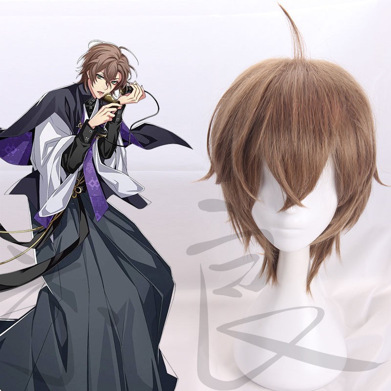 Yu漫二次園 亦良 聲優rap企劃hypnosismic Drb 夢野幻太郎cosplay假發 蝦皮購物