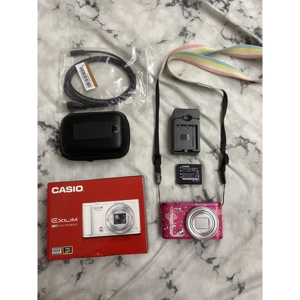 CASIO 卡西歐 ZR3600 自拍美顏相機 8成新