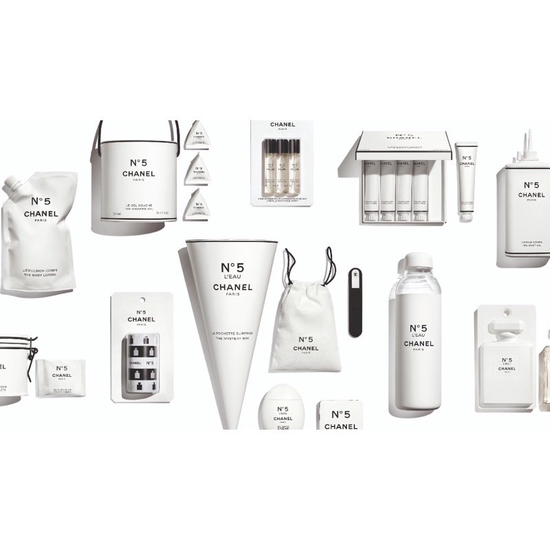 Chanel 5號工廠 100年紀念 油漆桶/洗滌瓶/水彩盒沐浴乳&amp;身體乳液
