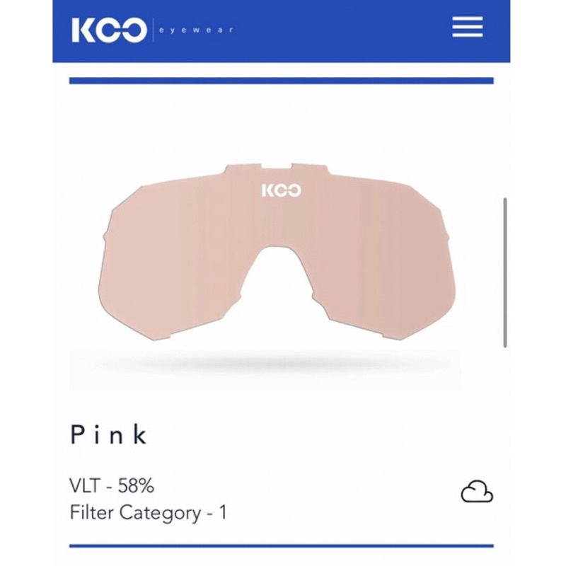 湯姆貓 KOO Demos Sunglasses Rose Pink Replacement Lenses