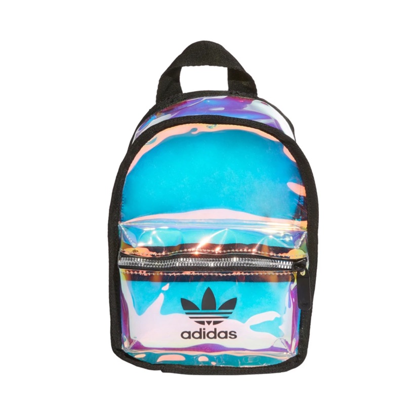 Adidas originals mini backpack FM3256 愛迪達 雷射 透明 三葉草 迷你後背包 迷你