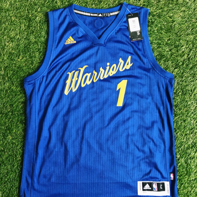Adidas 2016 Christmas Day NBA Golden State Warriors Javale McGee
