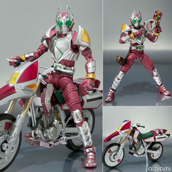 [玩具之箱]代理版 萬代再販 S.H.Figuarts SHF 假面騎士 劍 方塊 金幣 Garren 機車組~全新未拆