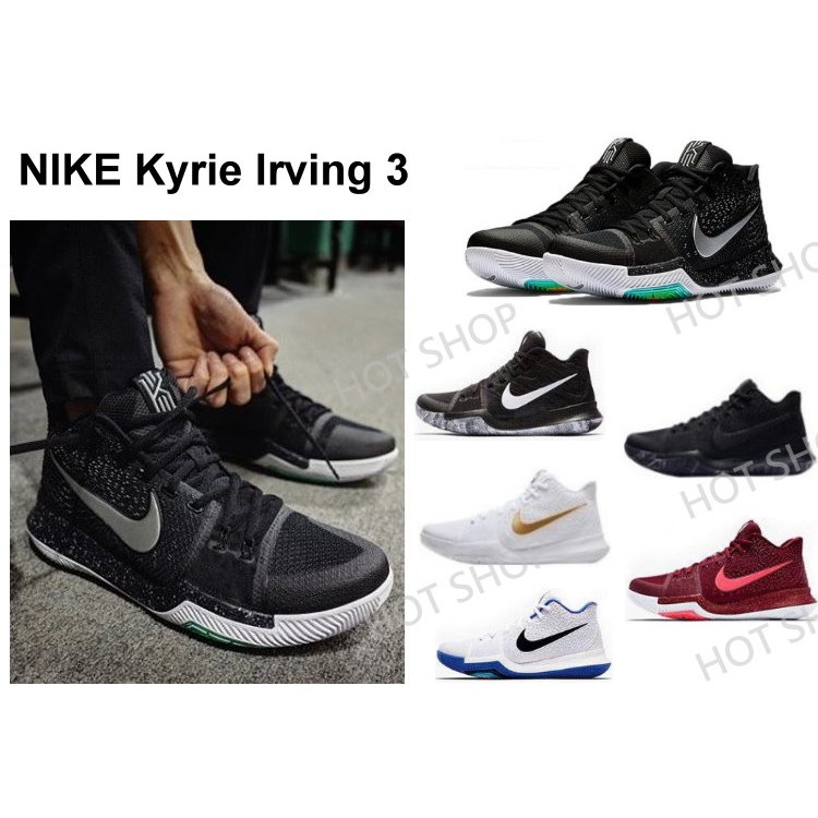Nike Kyrie Irving 3 籃球鞋 KI3 運動鞋 慢跑鞋 黑 白 藍 紅 金 休閒鞋 男鞋