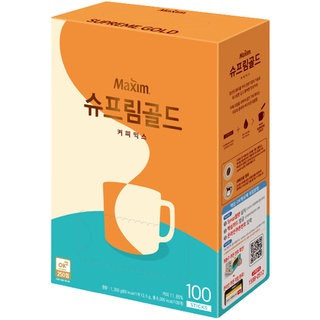 韓貨pd 韓國 MAXIM 三合一 即溶咖啡 濃厚拿鐵 (橘盒) 100入盒裝也有分裝10入