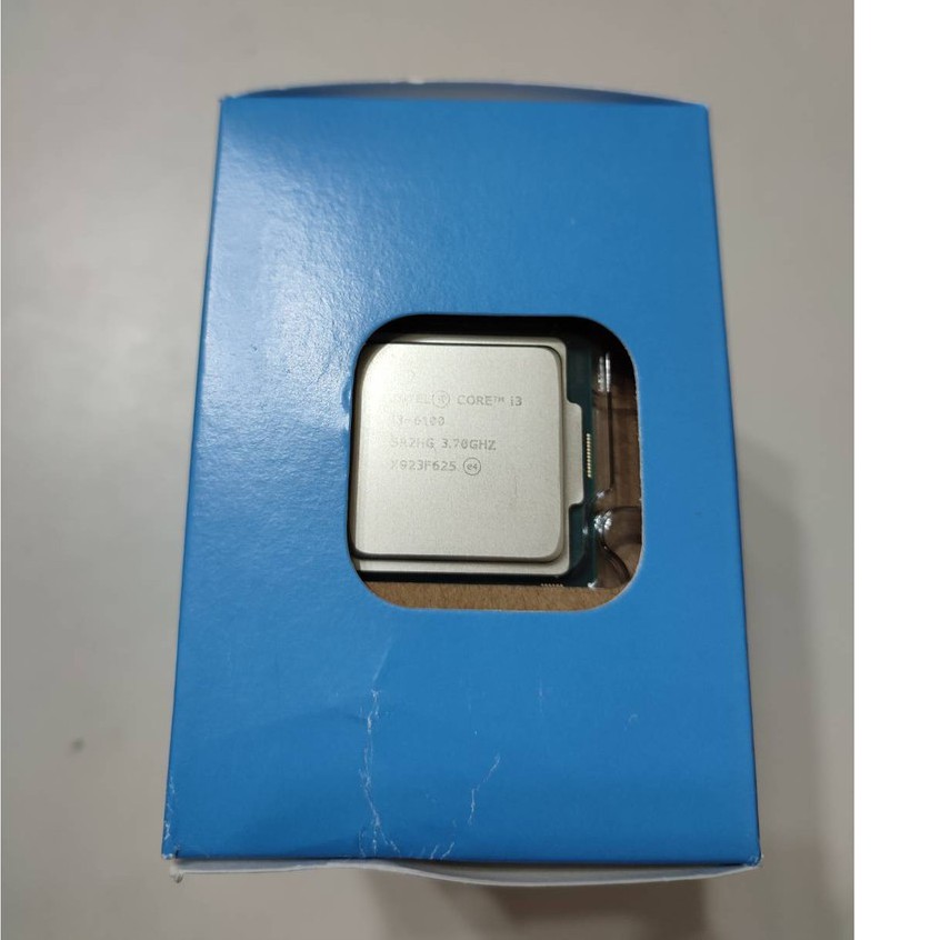 INTEL I3 6100 CPU 原廠換回盒裝未拆封 原廠保內