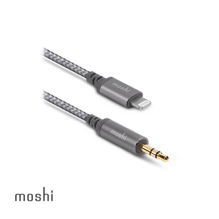 Moshi Integra 強韌系列 Aux to Lightning 耐用編織音源線（1.2 m）iPhone