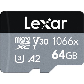 Lexar 雷克沙 Professional 64G microSDXC UHS-I 1066x 公司貨