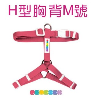 PETrick-H型胸背帶 全新的柔軟觸感-M尺寸 中型犬