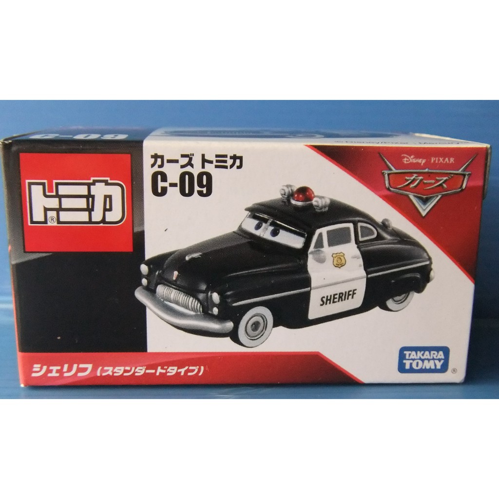 多美小汽車 tomica 合金車 cars 汽車總動員C-09警長