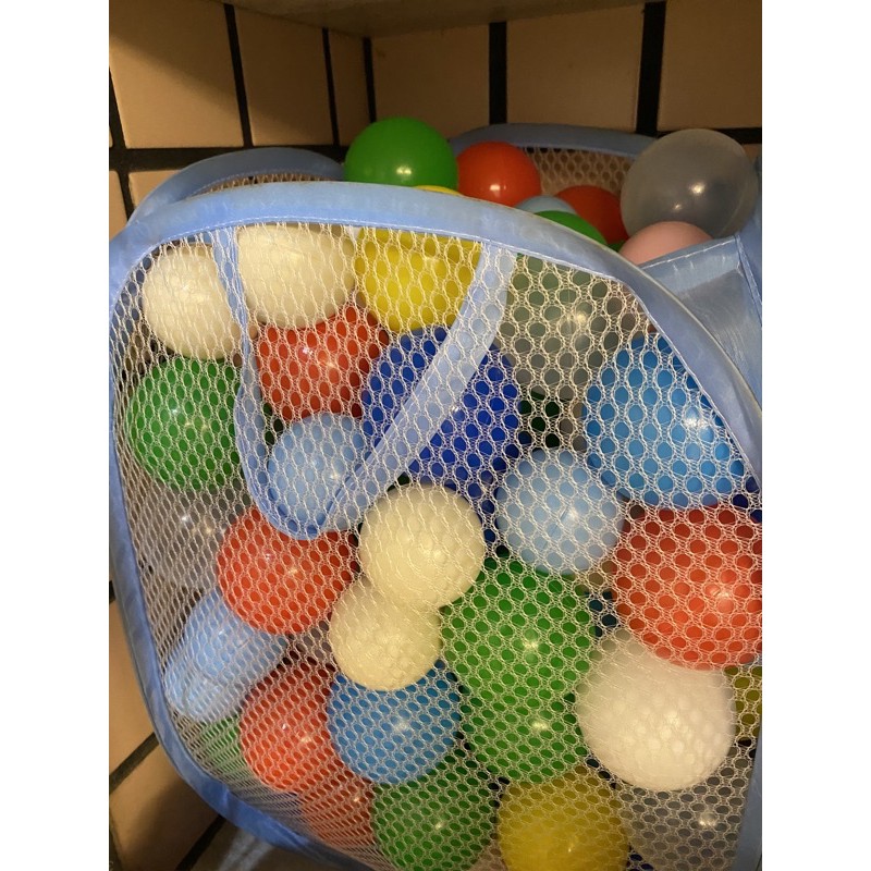 二手)很新  塑膠球/海洋球/玩具球(不含球池)