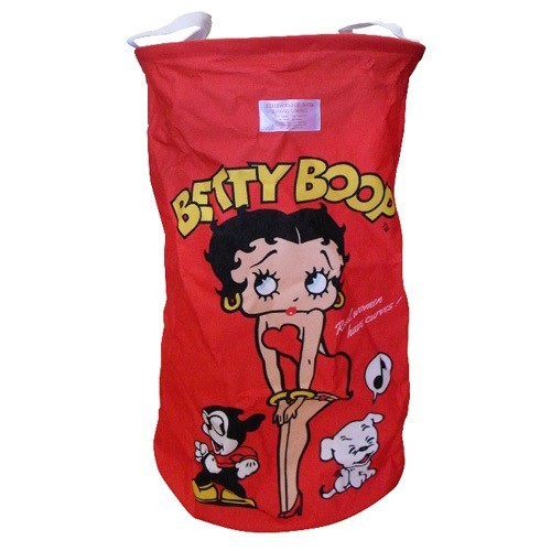 日本進口 BETTY BOOP 貝蒂 洗衣籃 收納籃 置物籃 (高41CM)