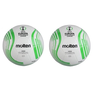 MOLTEN 機縫足球 4號足球 5號足球 歐洲足球聯賽系列 UECL 足球 合成皮足球 F4C1000 F5C1000