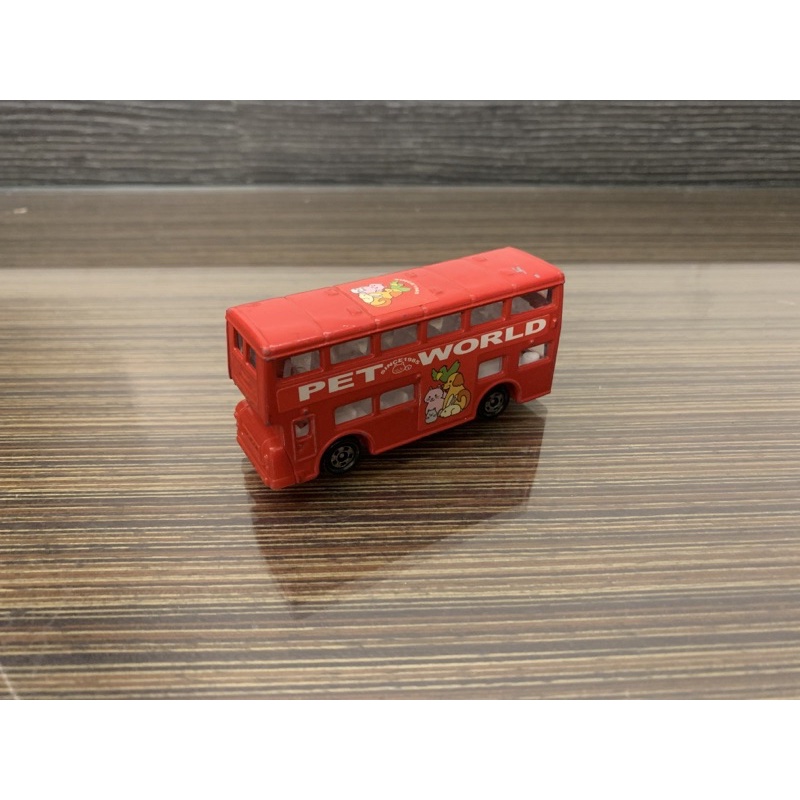 二手 tomica London bus 1977 玩具車